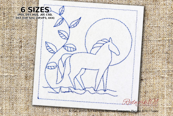 Horse in Forest Embroidery: A Seller’s Review