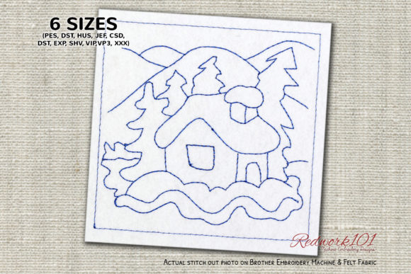 Ice House in Winter Bluework: A Designer’s Review