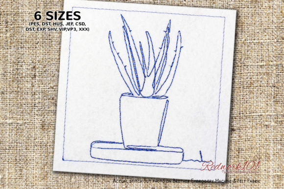 Pearl Plant Succulents Redwork: A Designer’s Review