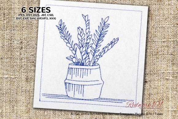 Pisces Plants Redwork: A Designer's Review for Real Projects