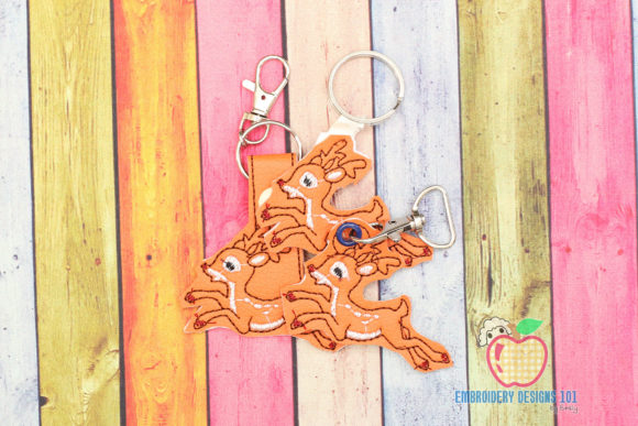 Review: Cartoon Deer Running ITH Keyfob