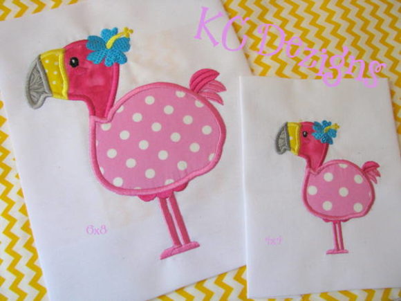 Review: Flamingo with Flowers Applique for Real Projects
