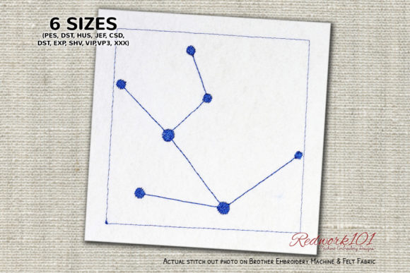 Review: Star Constellation of Taurus in the Sky Design