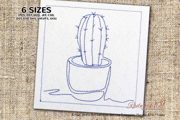 Reviewing Cacti Succulents Redwork for Boutique Sweatshirts