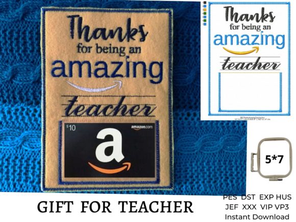 Reviewing the Teacher Gift Card Holder Design