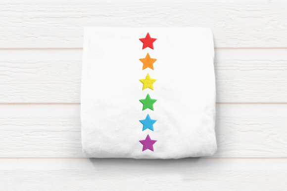 Reviewing Vertical Row of Stars for Custom Gifts