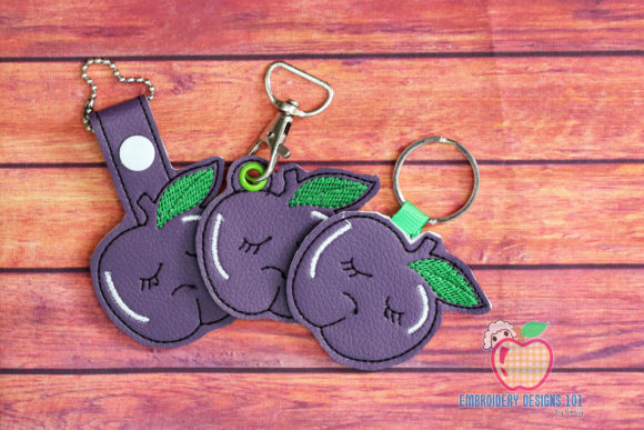 Sad Plum Cartoon ITH KeyFob: A Designer’s Review
