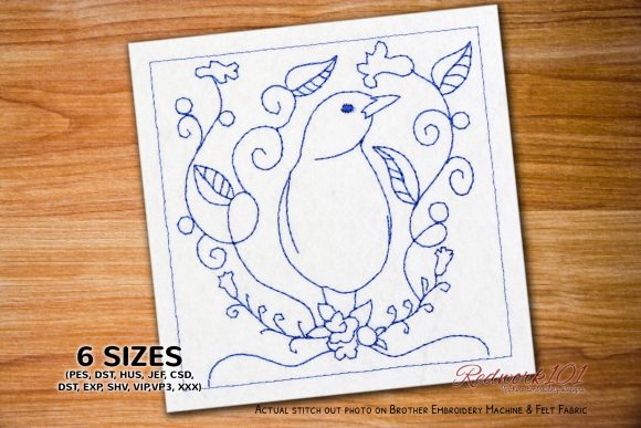 Singing Bird on Floral Branch: A Designer's Review