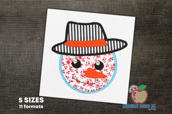 Snowman Head Applique Pattern Review